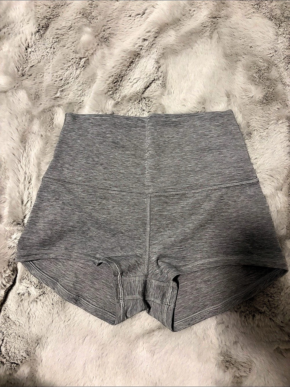 Lululemon Align High-Rise Short 4" Athletic Shorts Gray Small
